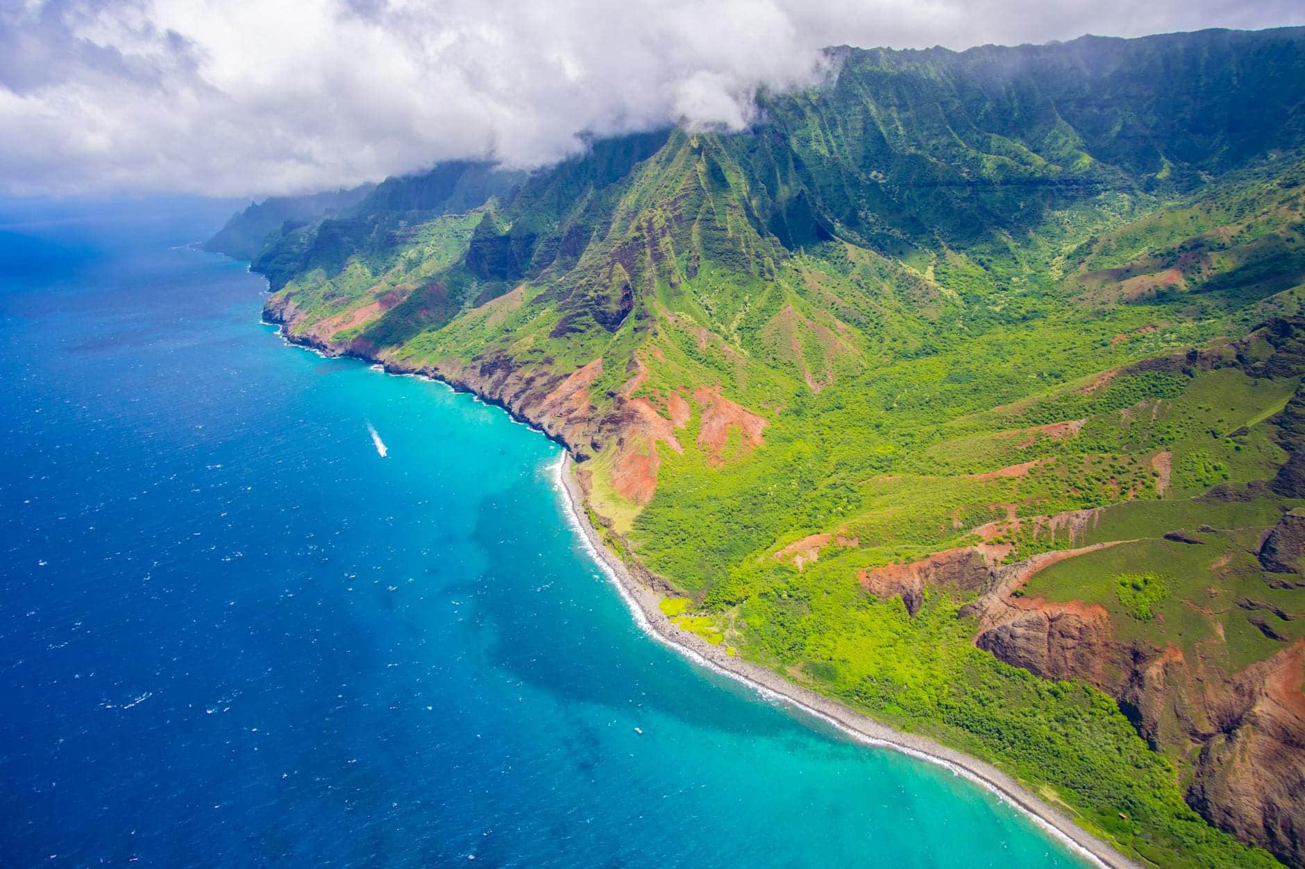 mountains and ocean