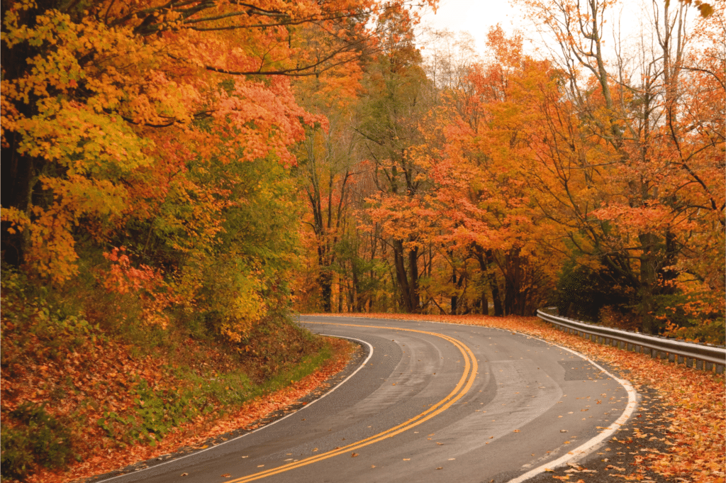 Fall road trips in New England