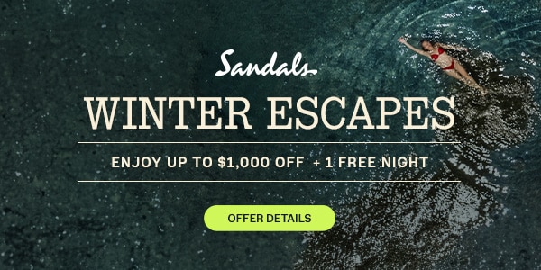 Sandals Winter Escape