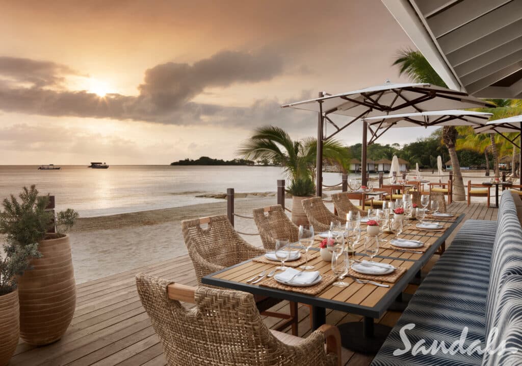 wedding at sandals Negril